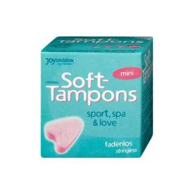 Mini tampon SOFT TAMPONY, dyskretny komfort, 3 sztuki w opakowaniu
