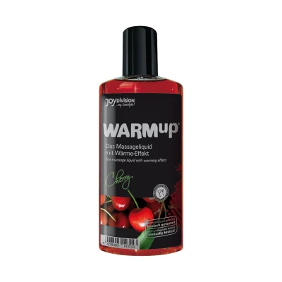 Rozgrzewający żel do masażu Olejek-WARMup Wiśniowy, 150 ml, komfort i przyjemność