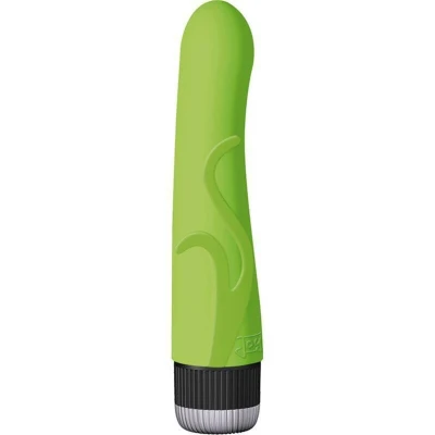 Masażer osobisty Joystick Voyage Green - silikon, 11,8 cm długości, hipoalergiczny