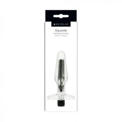 Wibracyjny korek analny Aquavee, 15 cm, regulacja prędkości, wodoodporny