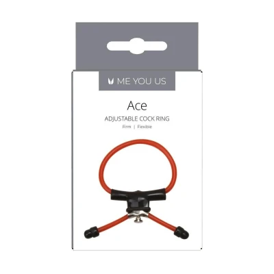 Regulowany pierścień erekcyjny z silikonu - Me You Us Ace