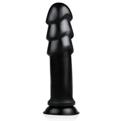 Dildo XXL MadBull z przyssawką, okrągła głowa, gładki trzon, 28,9 cm