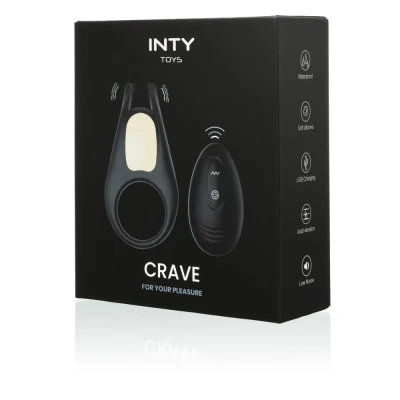 Wibrator z 10 trybami wibracji, wodoodporny, ładowany przez USB – INTY Toys Crave