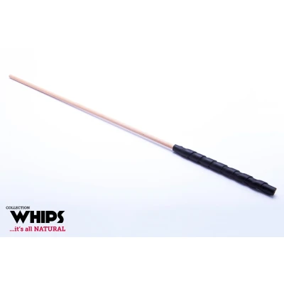 Pejcz treningowy z drewna bukowego, ręcznie wykonany, długość 60 cm, ekologiczny