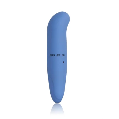 Masażer mini G Spot, purpurowy, kompaktowy, z potężnymi wibracjami, 12 cm długości