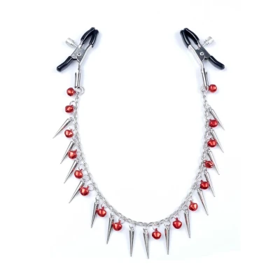 Zaciski na sutki - Stymulator No.3 z regulowanym zaciskiem - Fetish B - Seria