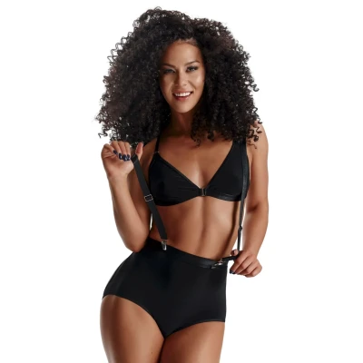 Komplet bielizny damskiej Bielizna-LadyX Arcelia XL z ozdobnym biustonoszem i szortami