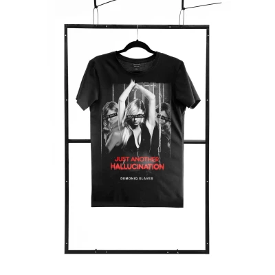 Męska koszulka T-shirt czarny M regular z kolekcji Adults Only, 100% bawełna