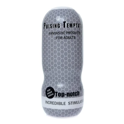 Interaktywny masturbator z wypustkami, wodoodporny, 6,5 cm, 17 cm długości