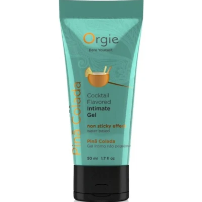 Żel intymny na bazie wody - Pina Colada 50ml, nawilżający, o zapachu koktajlu