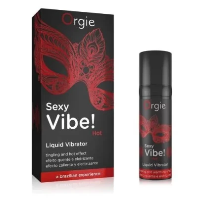Żel stymulujący z efektem wibracji i podgrzewania - 15 ml, Żel-SEXY VIBE! HOT