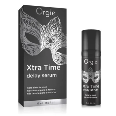 Żel opóźniający - XTRA TIME - serum do wydłużania intymnych chwil - 15 ML