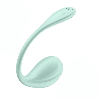 Stymulator łechtaczkowy Satisfyer Smooth Petal, silikonowy, wodoodporny, z wibracjami