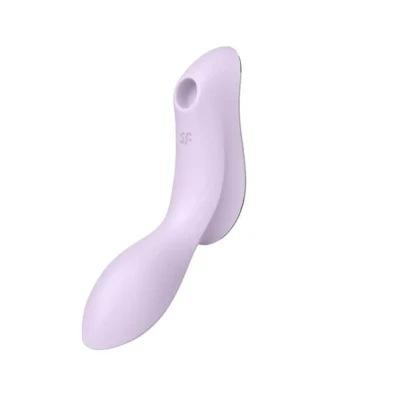 Wibrator do stymulacji łechtaczki i punktu G Satisfyer Curvy Trinity 2 (fioletowy)