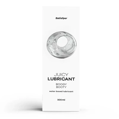 Lubrykant intymny na bazie wody Satisfyer Boogy Booty 300 ml do analnych doświadczeń