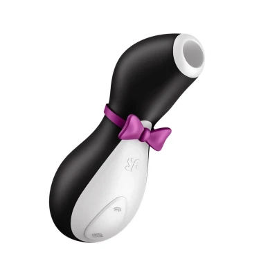 Stymulator łechtaczki w kształcie pingwina - Satisfyer Penguin, wodoodporny, 11 programów