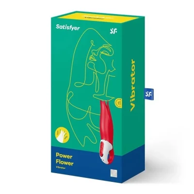 Stymulator łechtaczkowy Satisfyer Vibes Power Flower z 12 programami wibracji