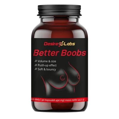 Suplement diety na powiększenie i ujędrnienie biustu - Better Boobs™ - 90 kaps.