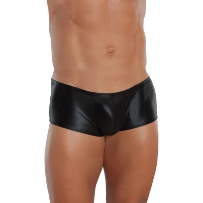 Czarne slipy thong M 4485 z elastanu i poliamidu – elegancja i komfort na co dzień