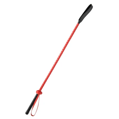 Bat BDSM w kolorze czarnym i czerwonym, 60 cm, elegancki i wytrzymały akcesorium