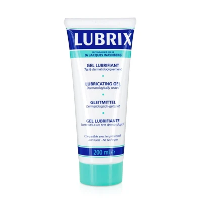 Lubrykant na bazie wody LUBRIX 200 ML - wygodny, bezzapachowy i dermatologicznie testowany