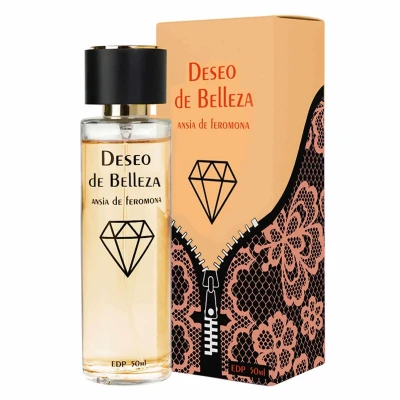 Prowokujący zapach feromonowy Deseo De Belleza 50ml - elegancja i kobiecość w butelce