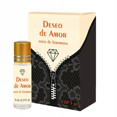 Woda perfumowana Deseo De Amor dla kobiet, 5 ml - zmysłowy zapach podkreślający pewność siebie