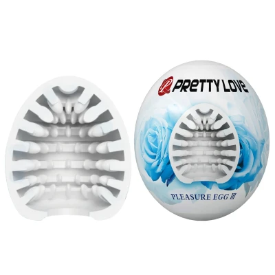 Stymulator intymny PRETTY LOVE - Pleasure Egg III, ABS i TPR, ergonomiczny design