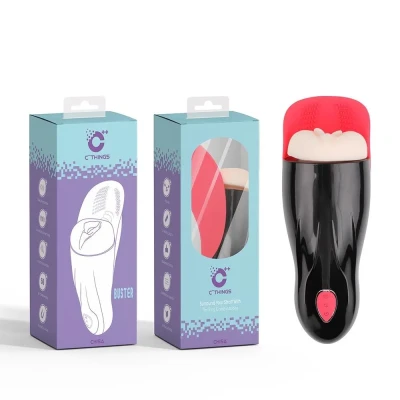 Zaawansowany masturbator z 5 trybami ssania i 10 trybami wibracji, 27.3 cm