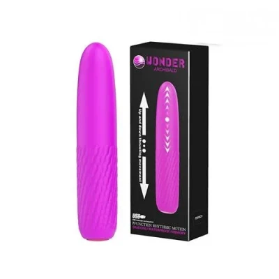 Masażer intymny, WONDER ARCHIBALD, 7 funkcji, silikon, wodoodporny, pamięć trybów