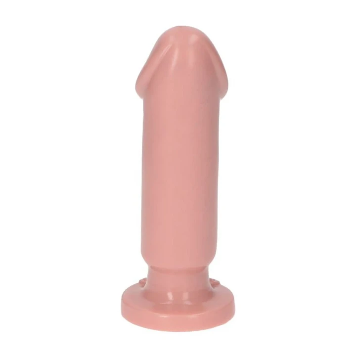 Dildo do stymulacji - Caio Flesh, 13 cm, średnica 5 cm, przyssawka, wodoodporny