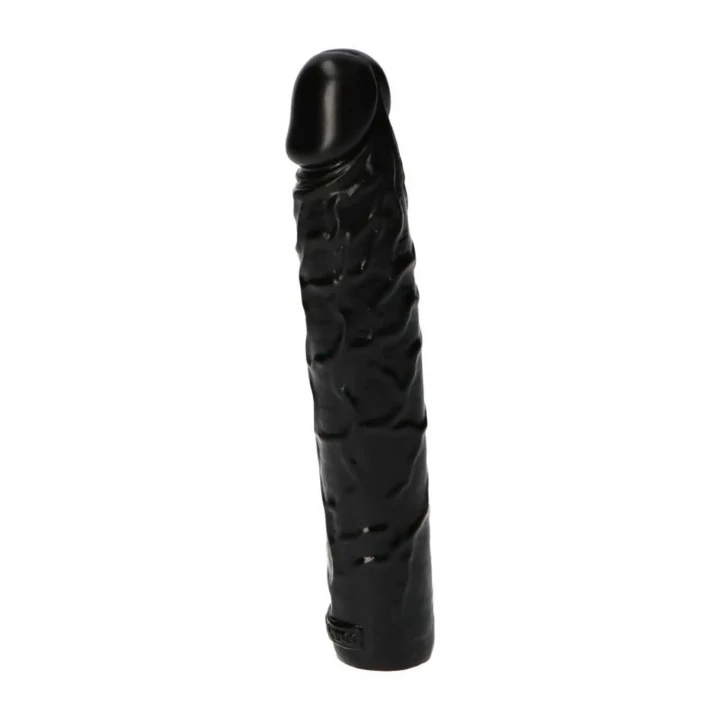 Wielofunkcyjne dildo realistyczne Zeno Black, 16,5 cm, wodoodporne, elastyczne