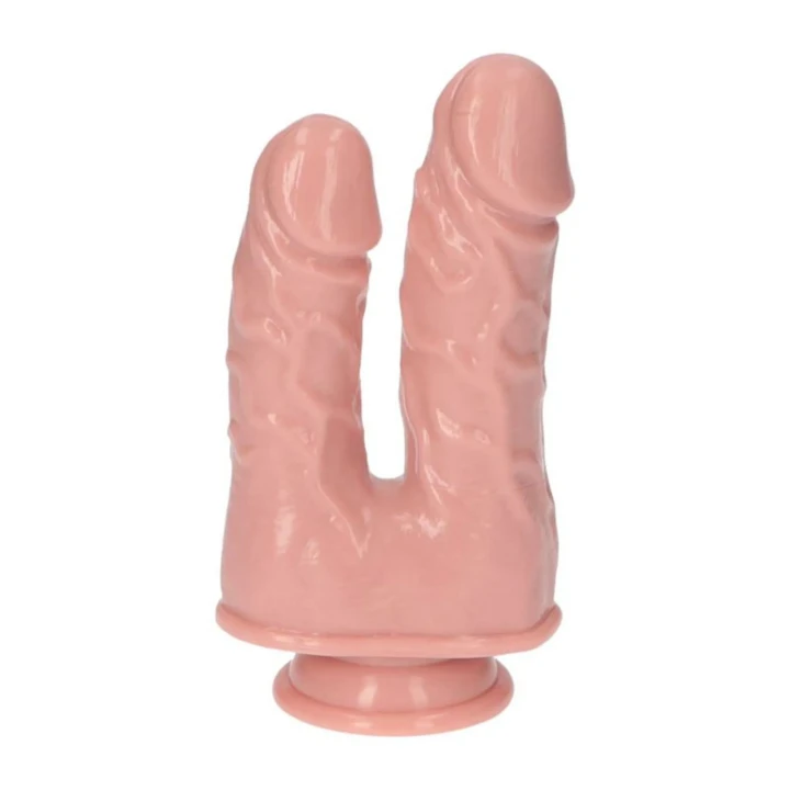 Podwójne dildo PVC 15.5 cm – innowacyjna stymulacja dla par