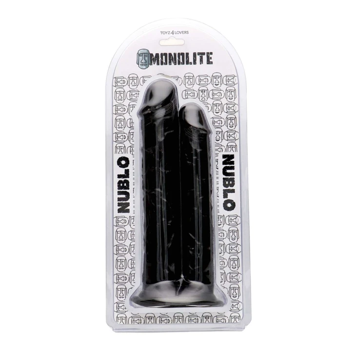 Dwustronne dildo o intensywnych doznaniach Nublo Flesh, długość 27 cm, średnica 8,9 cm