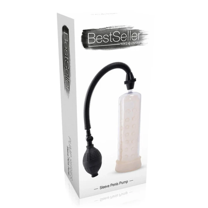 Rozszerzający się podciśnieniowy stymulator z osłoną i wypustkami, 20 cm