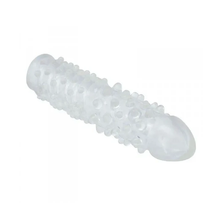 Stymulator falliczny TPE 16.5 cm z unikalnymi wypustkami - Timeless More