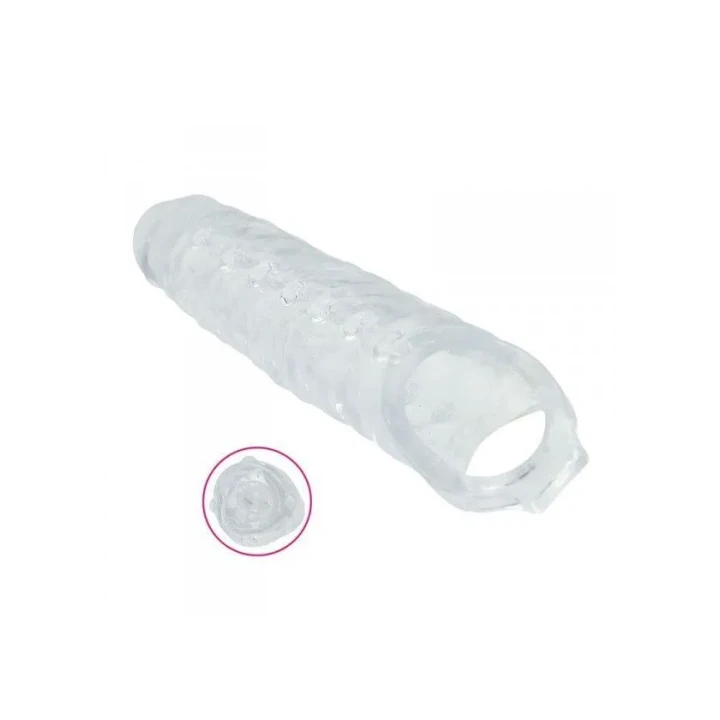 Stymulator intymny - przedłużacz Tusk 28 cm, materiał TPE, średnica 5,5 cm