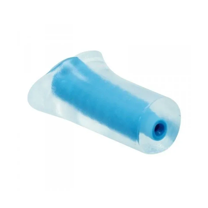 Masturbator dla mężczyzn Timeless Blue - wysokoelastyczny TPE, 11.5 cm