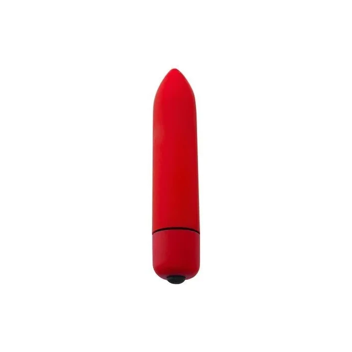 Wibrator stimulator łechtaczki VIBRATORE BULLET CLASSICS RED, wodoodporny, 9 cm