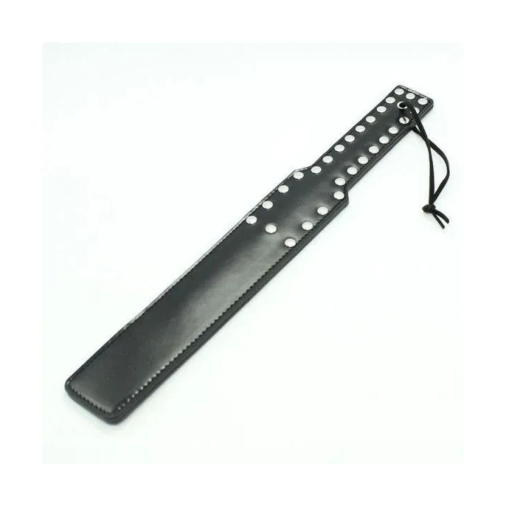 Wysokiej jakości skórna packa do spankingu z ergonomicznym uchwytem - Pejcz-Paletta