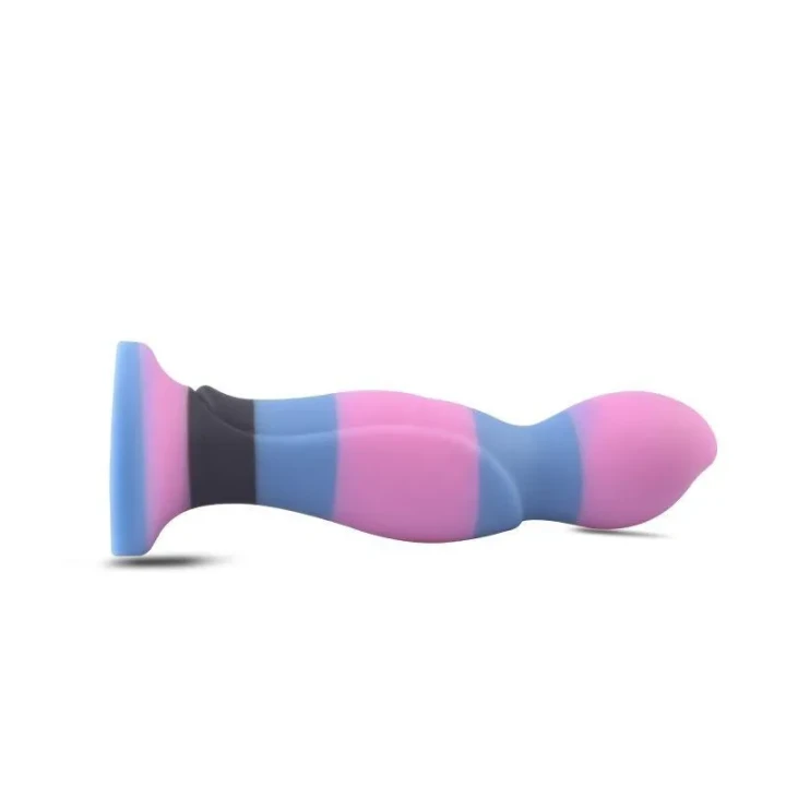 Wielokolorowe dildo G-Spot Bishop Toyz4Lovers, silikonowe, wodoodporne, 17 cm