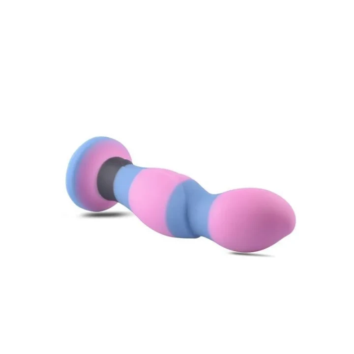 Wielokolorowe dildo G-Spot Bishop Toyz4Lovers, silikonowe, wodoodporne, 17 cm