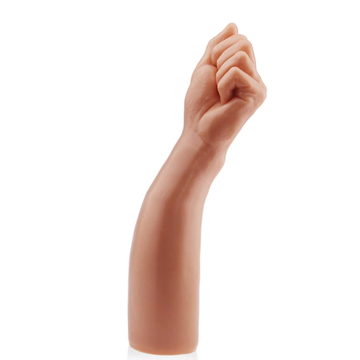 Realistyczne dildo w kształcie dłoni, 30.5 cm, PVC, doskonałe dla entuzjastów fistingu