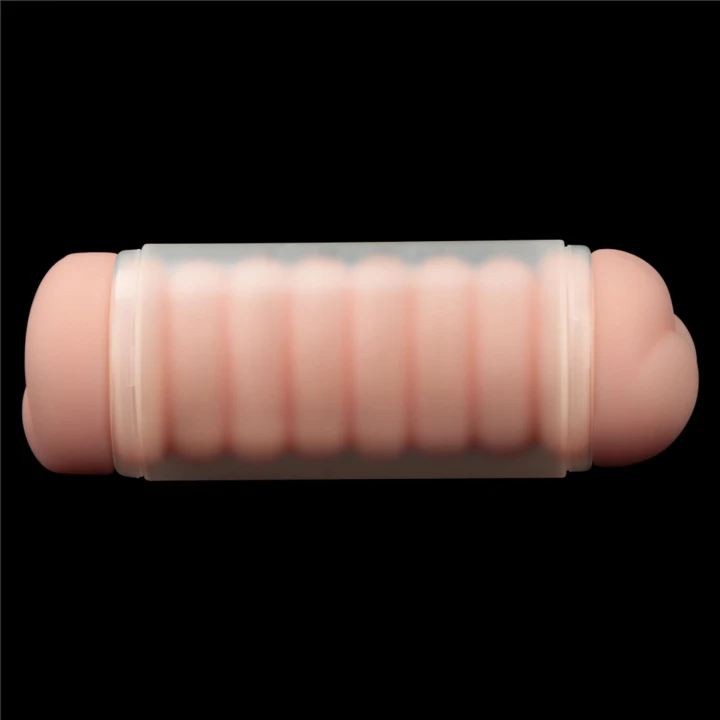 Masturbator męski Virgin-Skin z wibracjami - do użytku analnego i waginalnego, 22,4 cm