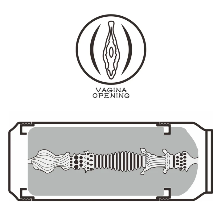 Masturbator Pleasure Brew Blond Ale z miękkiego TPE, 2.9