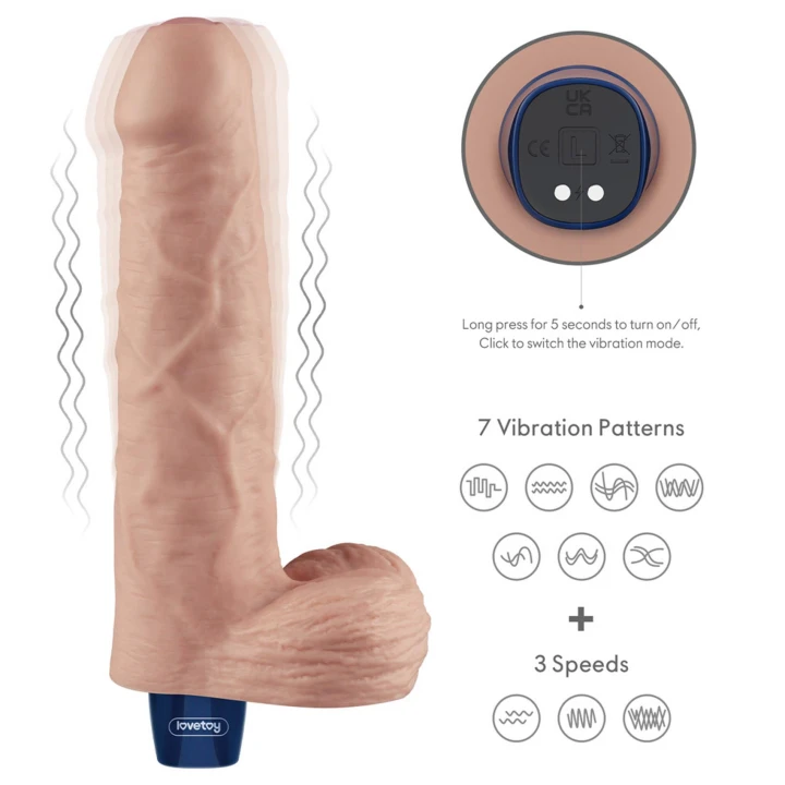 Wibracyjny dildo 9