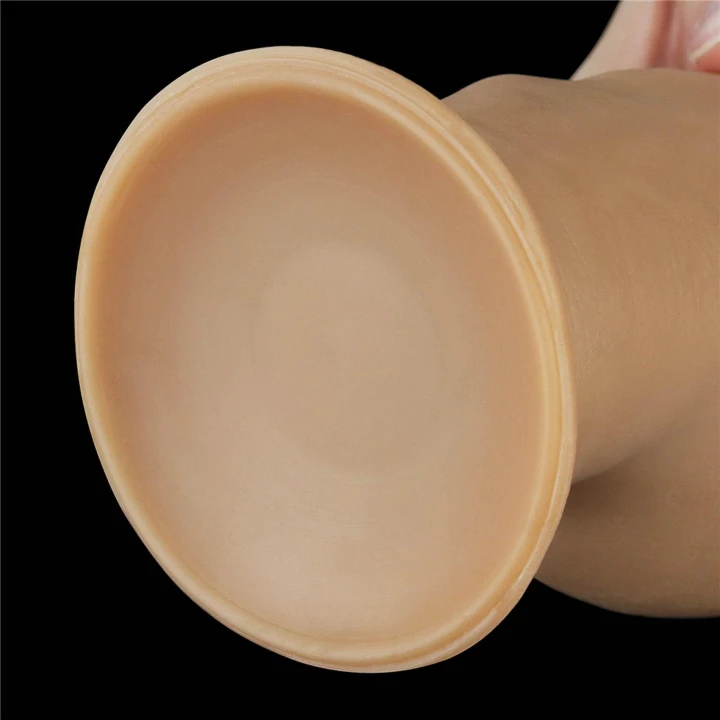 Dildo z uchwytem 11'' z silikonowym rdzeniem i realistyczną teksturą