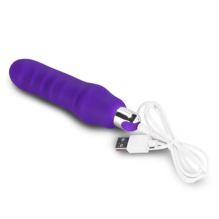 Wibrator silikonowy IJOY, ładowany USB, intensywne wibracje, 3 prędkości, 7 wzorów