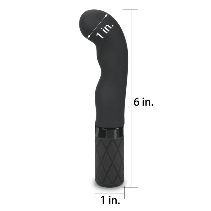 Wibrator silikonowy O-Sensual G Intru z 7 trybami wibracji, wodoodporny 15.2 cm