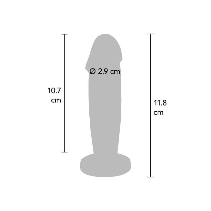 Wibrujący korek analny ze stali nierdzewnej, 10 trybów, wodoodporny, 11,8 cm